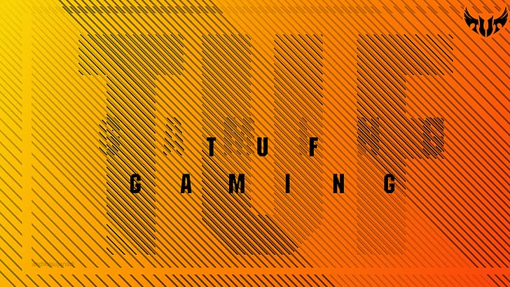 ASUS, TUF, gamer, computer, logo, HD wallpaper