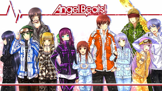 Angel Beats fondo de pantalla de anime, Angel Beats!, Fondo de pantalla HD HD wallpaper