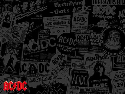 Tapeta cyfrowa AC / DC, zespół (muzyka), AC / DC, Tapety HD HD wallpaper