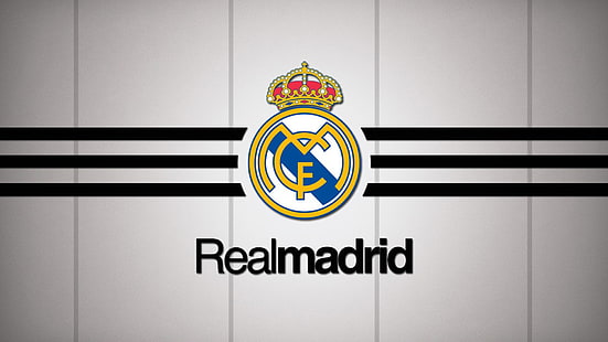 Logo Real Madrid, Real Madrid, Wallpaper HD HD wallpaper