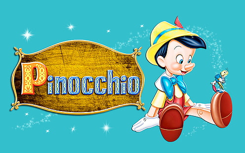 Pinocho Dibujos animados Imágenes Desktop Hd Wallpapers para teléfonos móviles y computadoras 1920 × 1200, Fondo de pantalla HD HD wallpaper