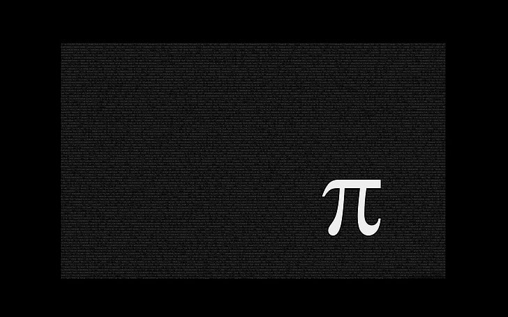 PI-Symbol, Zahl, Wert, Mathematik, HD-Hintergrundbild