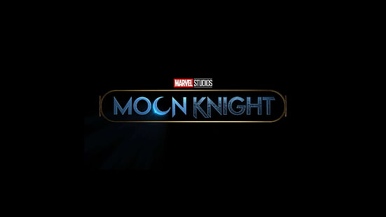 TV-show, Moon Knight, logotyp, Marvel Comics, HD tapet HD wallpaper