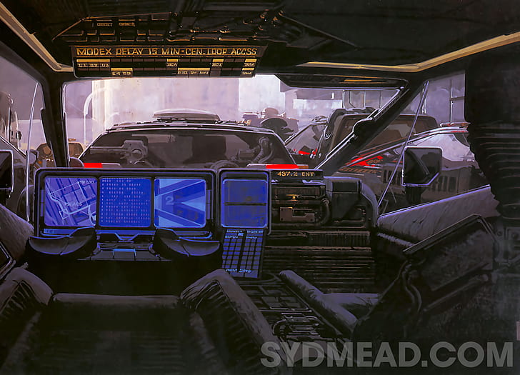 Syd Mead, Blade Runner 2019, Wallpaper HD
