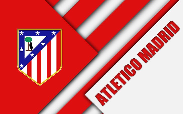 Sport, Atlético Madrid, Emblem, Logo, Calcio, Sfondo HD