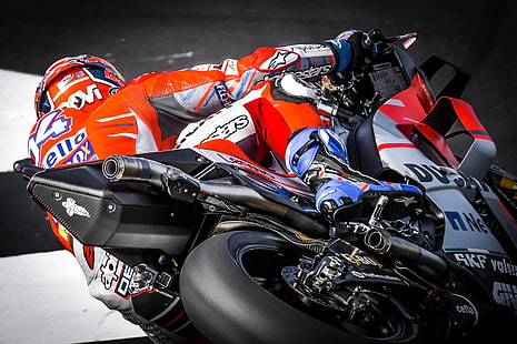 Ducati Corse, équipe Ducati, MotoGP 2018, Fond d'écran HD HD wallpaper