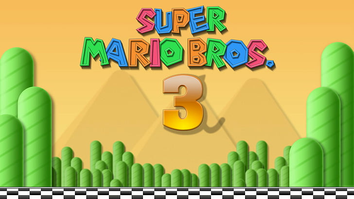 Марио, Супер Марио Брос.3, HD тапет