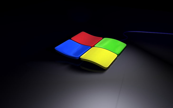 Logo Microsoft Windows, windows 7, gaya, komputer, Wallpaper HD