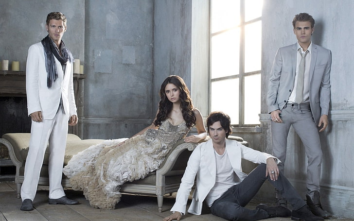 TV Show, The Vampire Diaries, Klaus, Stefan, HD wallpaper | Wallpaperbetter
