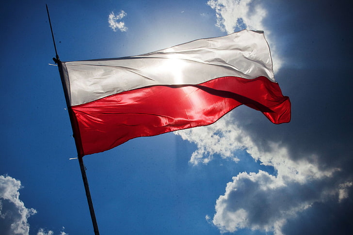 flaga, polska, polska, Tapety HD