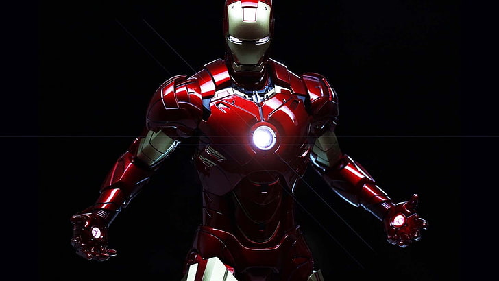 Arte digital do Homem de Ferro Marvel, Homem de Ferro, HD papel de parede