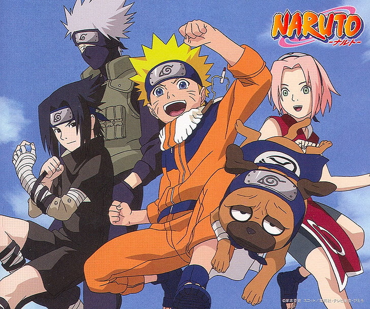 Naruto wallpaper, Anime, Naruto, Kakashi Hatake, Naruto Uzumaki, Sakura Haruno, Sasuke Uchiha, HD wallpaper