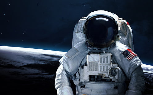 astronauta 4k descarga gratuita de fondos de pantalla, Fondo de pantalla HD HD wallpaper