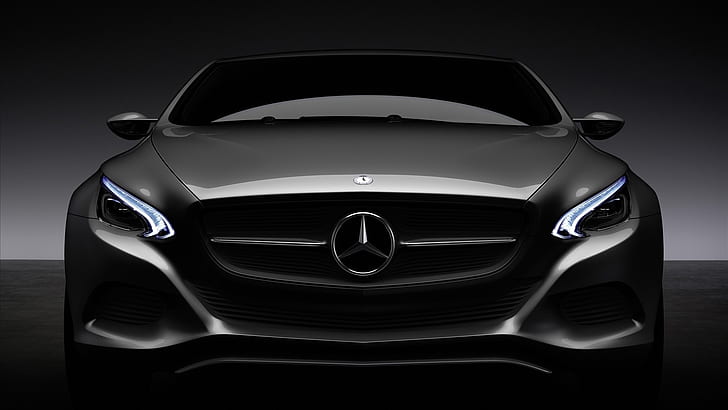 รถยนต์สีเข้มแนวคิด Mercedesbenz สีเงิน 1920x1080 รถยนต์ Mercedes HD Art, รถยนต์, มืด, วอลล์เปเปอร์ HD
