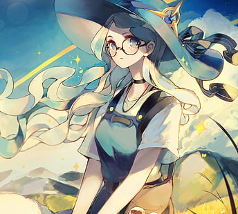Anime, Little Witch Academia, Diana Cavendish, Tapety HD HD wallpaper