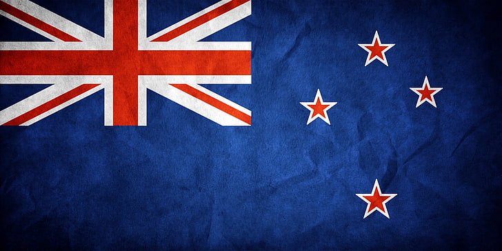 Bandeiras, bandeira da Nova Zelândia, HD papel de parede