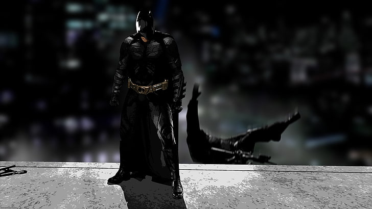 Batman, MessenjahMatt, movies, The Dark Knight, HD wallpaper