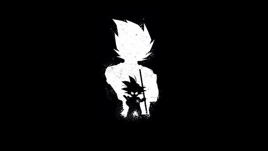 Goku Anime Dark Black, HD-Hintergrundbild HD wallpaper