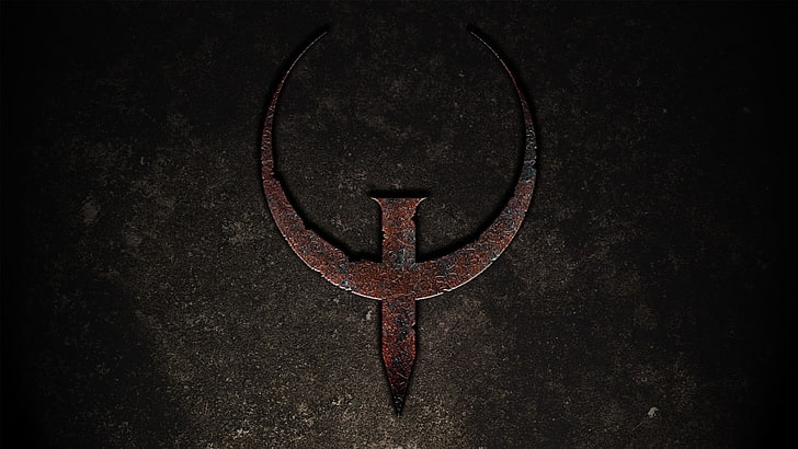 Quake, gry wideo, strzelanka FPS, logo, Tapety HD