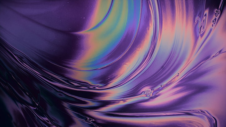 purple, violet, fractal art, art, cg artwork, artwork, graphics, liquid, digital art, HD wallpaper