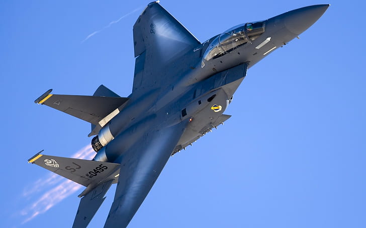 F-15 Eagle, военен самолет, военен, самолет, HD тапет