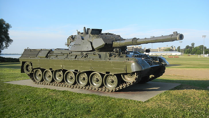 戦車、ヒョウ1、ヒョウ1（軍事）、軍、車両、 HDデスクトップの壁紙