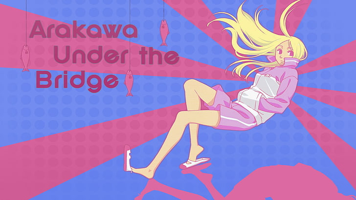 Arakawa under bron, animeflickor, Nino (Arakawa under bron), HD tapet