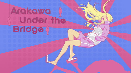 Аракава под моста, аниме момичета, Нино (Аракава под моста), HD тапет HD wallpaper