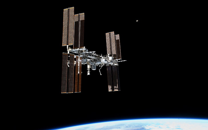 Estação Espacial Internacional, espaço, ISS, HD papel de parede