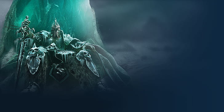 Videospiel, Warcraft III: Reforged, Arthas Menethil, Frostmourne (World Of Warcraft), Lich King, HD-Hintergrundbild