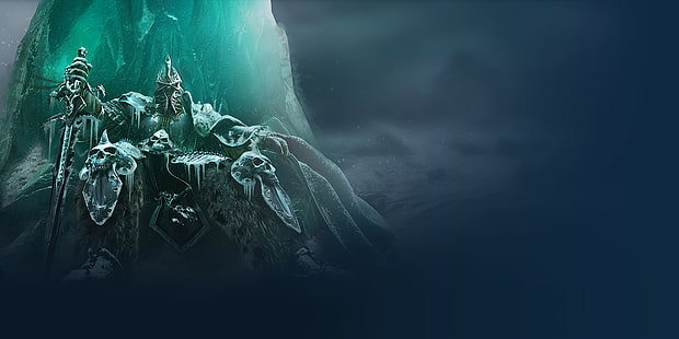 วิดีโอเกม, Warcraft III: Reforged, Arthas Menethil, Frostmourne (World Of Warcraft), Lich King, วอลล์เปเปอร์ HD HD wallpaper