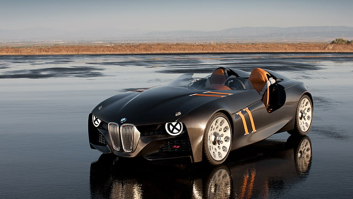 BMW 328, HD, 4k wallpaper, Hommage, concept, supercar, luxury cars, sports car, review, test drive, speed, cabriolet, front, HD wallpaper