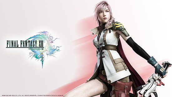 FF XIII FFXIII Молния Обои Видеоигры Final Fantasy HD Art, молния, Final Fantasy XIII, FFXIII, FF XIII, HD обои HD wallpaper