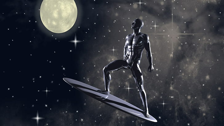 silver surfer, HD wallpaper