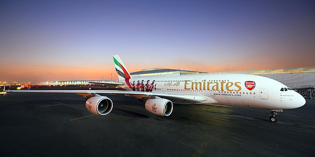 ايرباص A380 تحميل خلفية كمبيوتر 4K، خلفية HD HD wallpaper