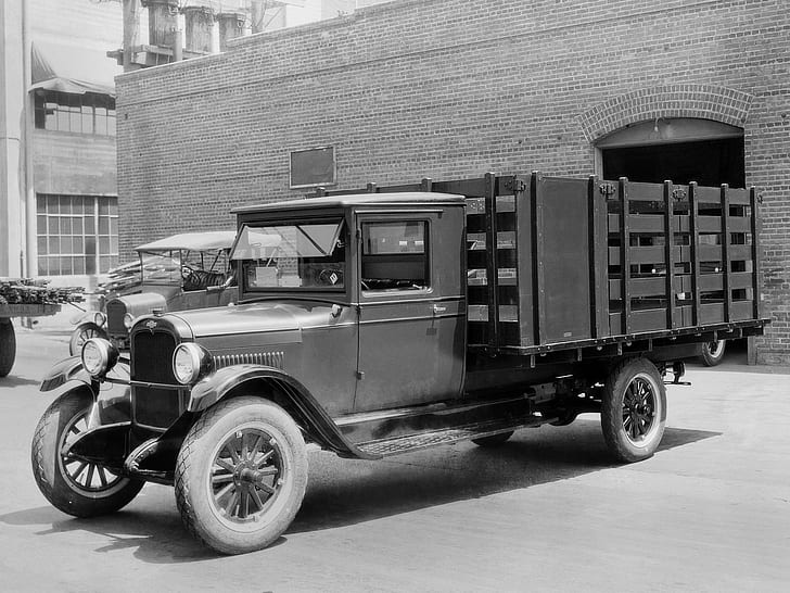 1927, capitólio, chevrolet, captador, retrô, semi, estaca, trator, caminhão, HD papel de parede