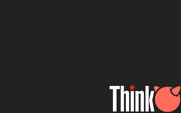 bsd, ThinkPad, minimalismo, Fondo de pantalla HD