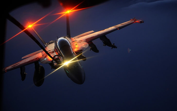 المقاتلات النفاثة ، Boeing F / A-18E / F Super Hornet، خلفية HD