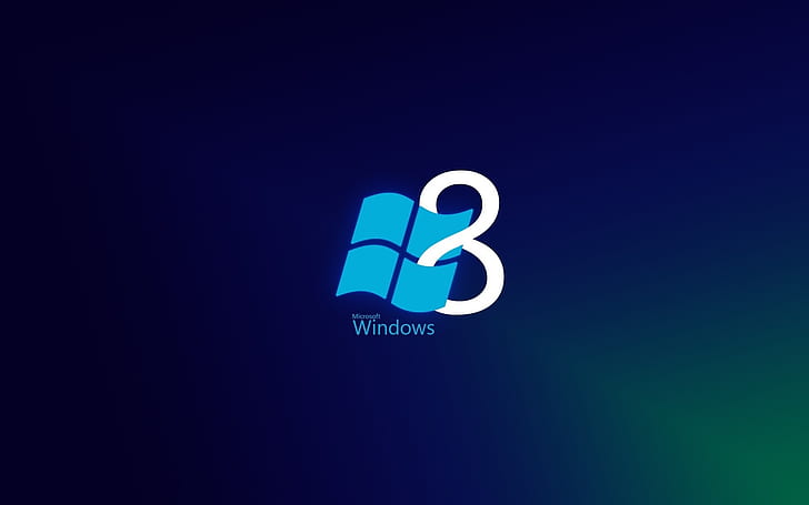 Windows 8 Blue Style, Windows 8, tech, technologia, Microsoft, hi tech, Tapety HD