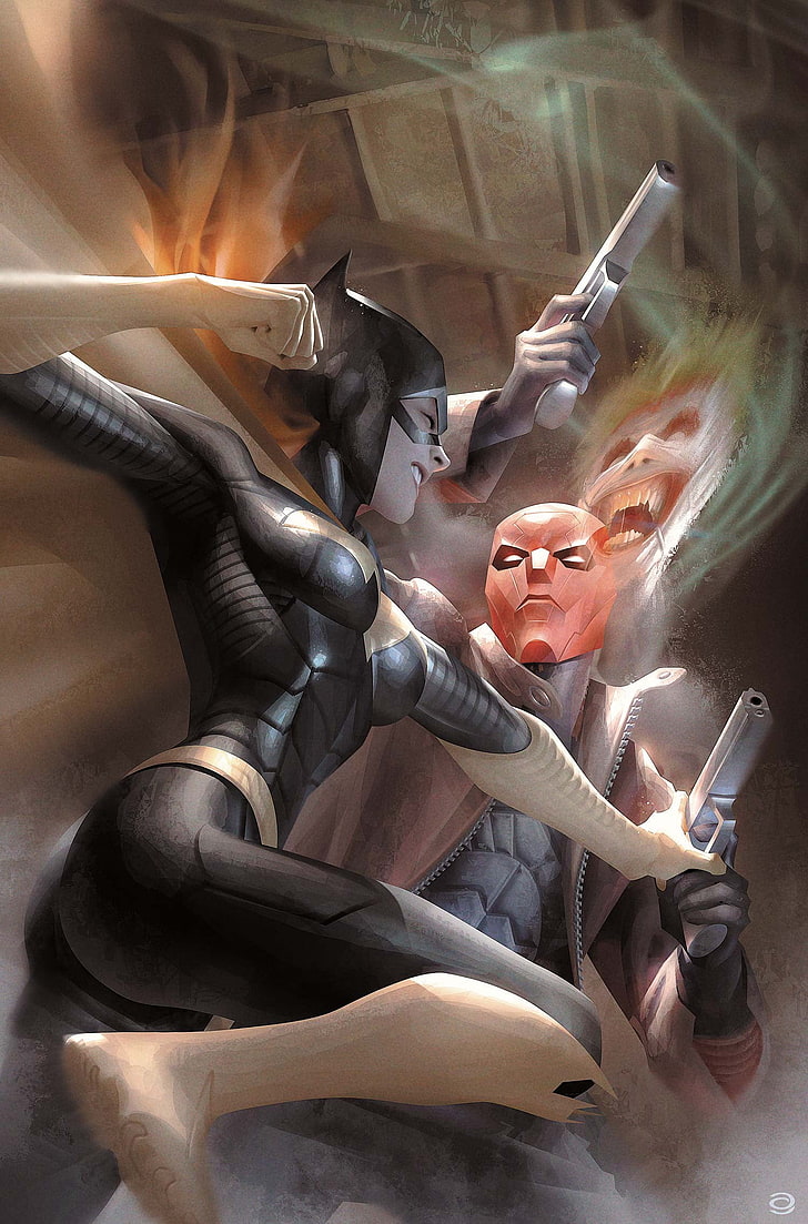 Batgirl, super-heroínas, HD papel de parede, papel de parede de celular