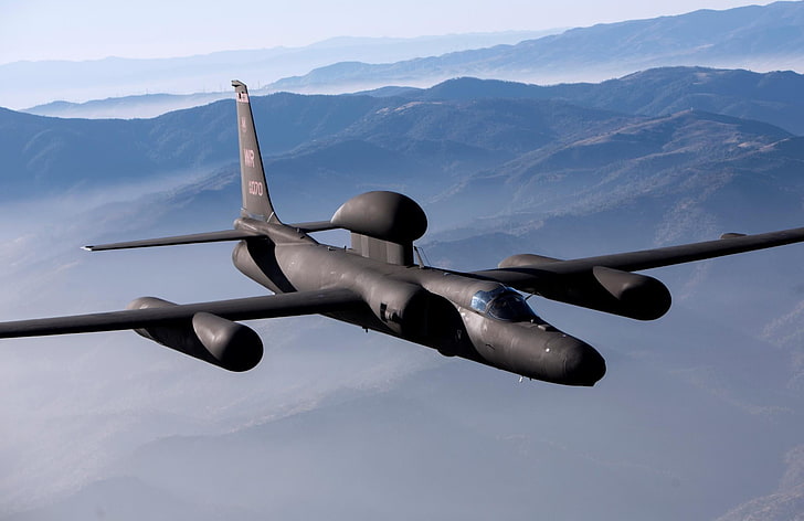 siyah tek kanatlı uçak, uçuş, izci, stratejik, Lockheed U-2, «Dragon Lady», HD masaüstü duvar kağıdı