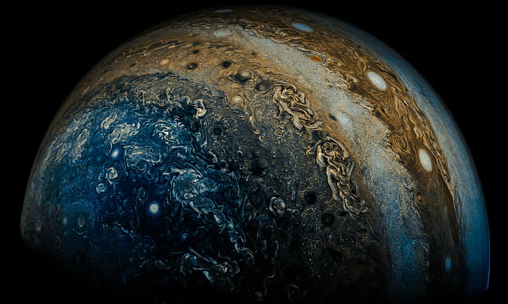 Júpiter, espaço, planeta, Sistema Solar, ciência, HD papel de parede