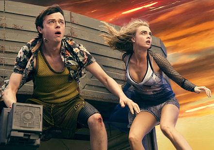 Valerian and the City of a Thousand Planets, Dane DeHaan, Cara Delevingne, วอลล์เปเปอร์ HD HD wallpaper