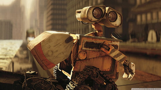 WALL · E, 픽사 애니메이션 스튜디오, 디즈니 픽사, 로봇, HD 배경 화면 HD wallpaper
