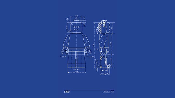blueprints, toys, LEGO, HD wallpaper