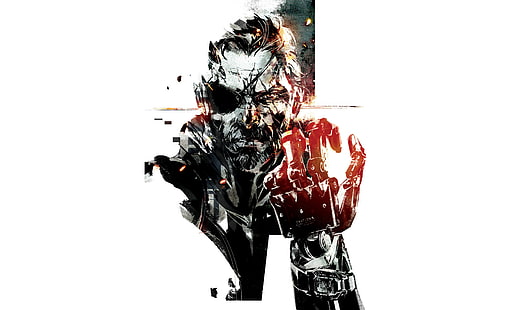 Metal Gear Solid, Metal Gear Solid V: The Phantom Pain, Venom Snake, HD papel de parede HD wallpaper