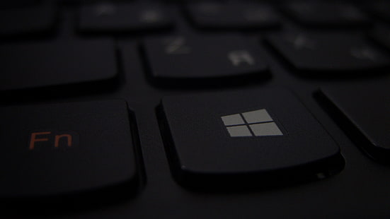 schwarze Laptop-Computer-Tastatur, Tastaturen, Computer, Lenovo, HD-Hintergrundbild HD wallpaper