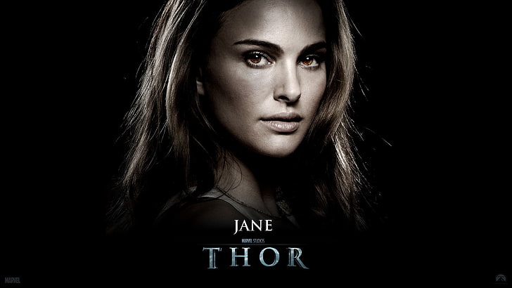 Filme, Thor, Natalie Portman, Marvel Cinematic Universe, Filmplakat, HD-Hintergrundbild