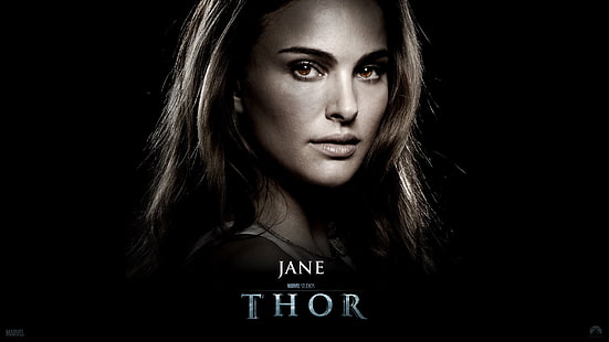 films, Thor, Natalie Portman, Marvel Cinematic Universe, affiche de film, Fond d'écran HD HD wallpaper