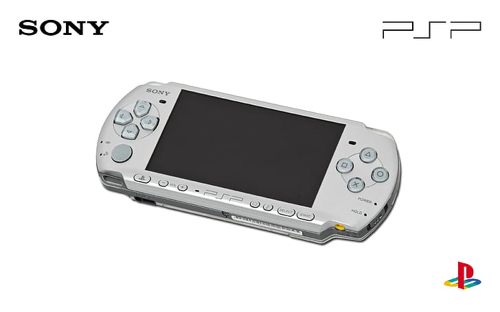 PSP, Sony, konsole, gry wideo, proste tło, Tapety HD
